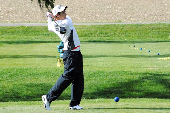 Marshfield junior Derek Michalski returns to the Tigers boys golf team after winning the WIAA Division 1 regional last season. (Photo by Paul Lecker/MarshfieldAreaSports.com)