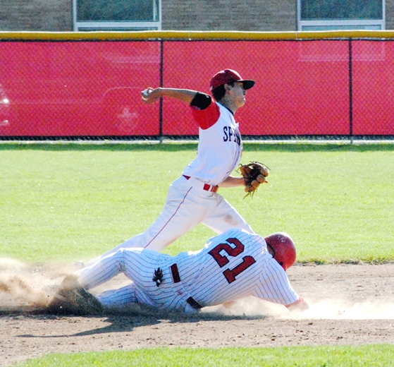 Spencer's Bobby Pilz is one of eight players returning for a Rockets' team that won the Cloverbelt Conference East Division last season. (Photo by Paul Lecker/MarshfieldAreaSports.com)