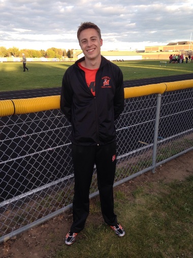 Marshfield's Calden Wojt won the 200- and 400-meter runs at the 2016 Wisconsin Valley Conference Track & Field Meet on Tuesday at Wausau West High School. (Submitted photo)