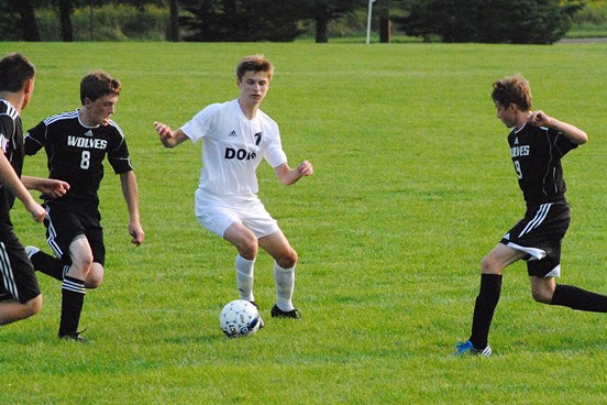 Charles Payant returns to the Columbus Catholic soccer team this fall after having 10 goals and 15 assists last season for the Dons. (Photo by Paul Lecker/MarshfieldAreaSports.com)