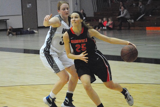 Marshfield senior Ema Fehrenbach returns for the Tigers after earning first-team all-Wisconsin Valley Conference honors a year ago.  (Photo by Paul Lecker/MarshfieldAreaSports.com)